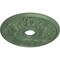 Ekena Millwork Acanthus Twist Medallion (Canopies up to 8 3/8"), 23 5/8"OD x 4 5/8"ID x 1 7/8"P, Athenian Green CM23ACAGF - alternate 3